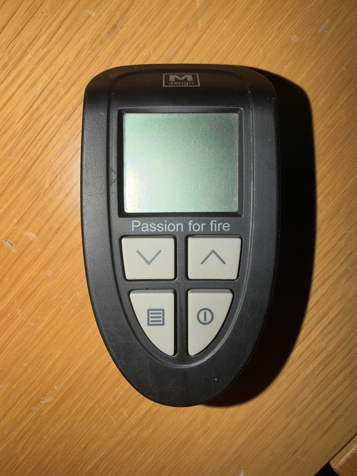 Télécommande du feu au gaz